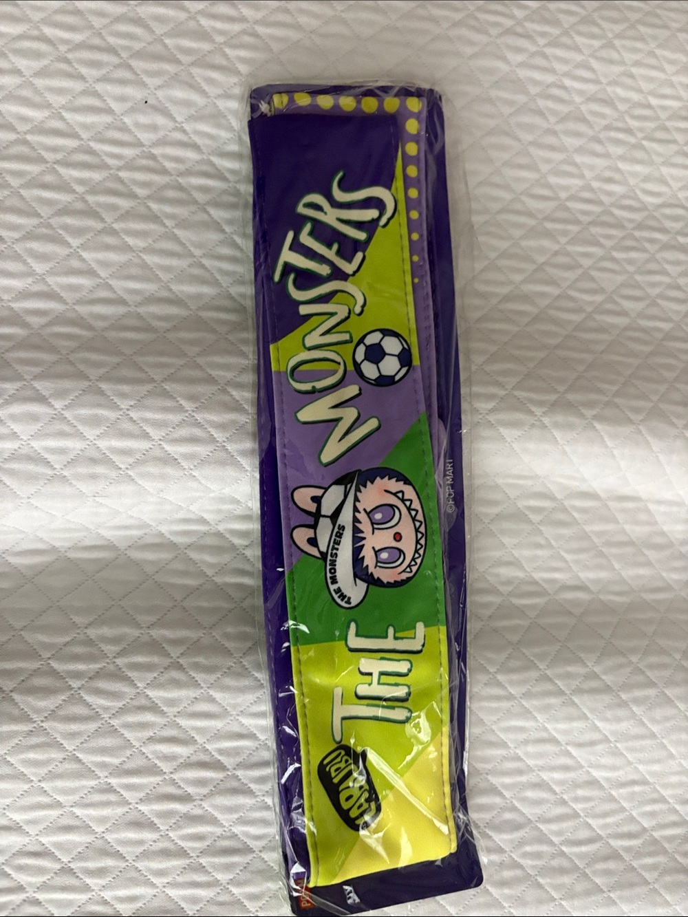The Monsters FIFA headband - Purple & Lime